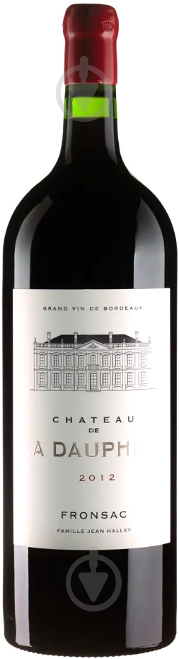 Вино Chateau de la Dauphine 2012 красное сухое 1,5 л - фото 1