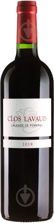 Вино Clos Lavaud 2019 красное сухое 0,75 л - фото 1