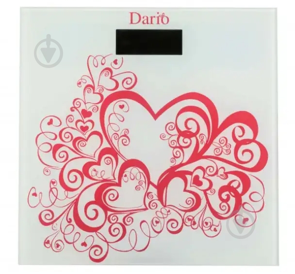 Ваги підлогові Dario DFS-2818F Hearts - фото 1