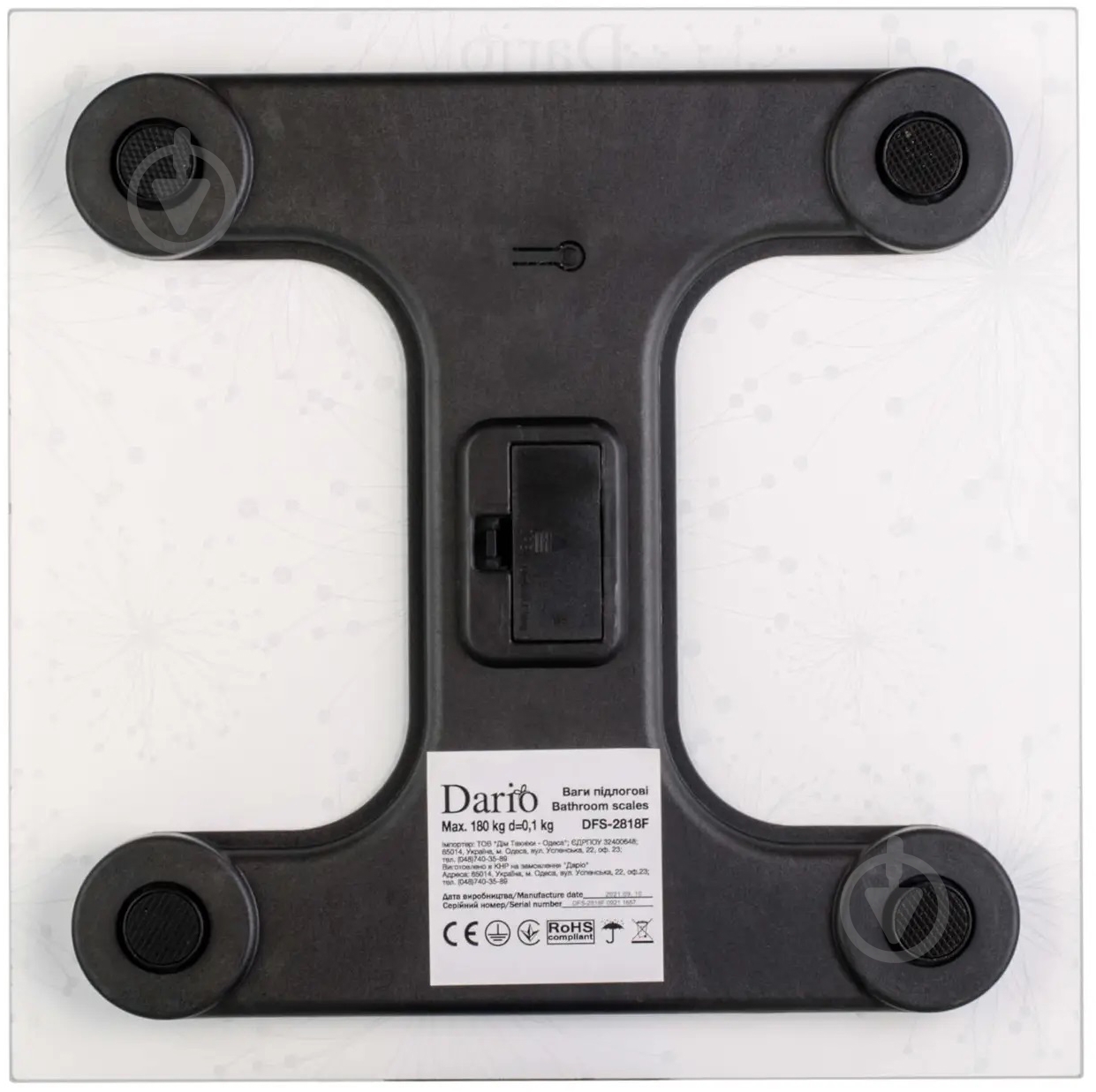 Ваги підлогові Dario DFS-2818F Hearts - фото 5