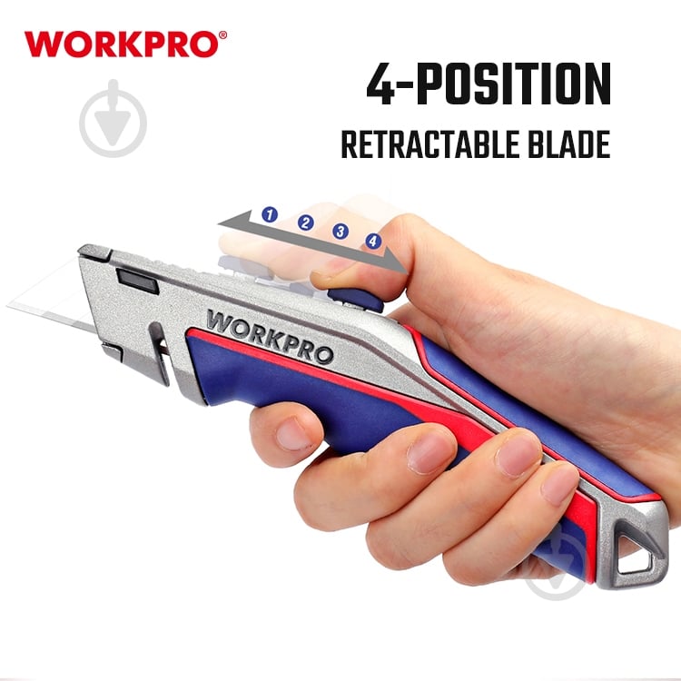 Ніж універсальний WORKPRO WP213014 - фото 4