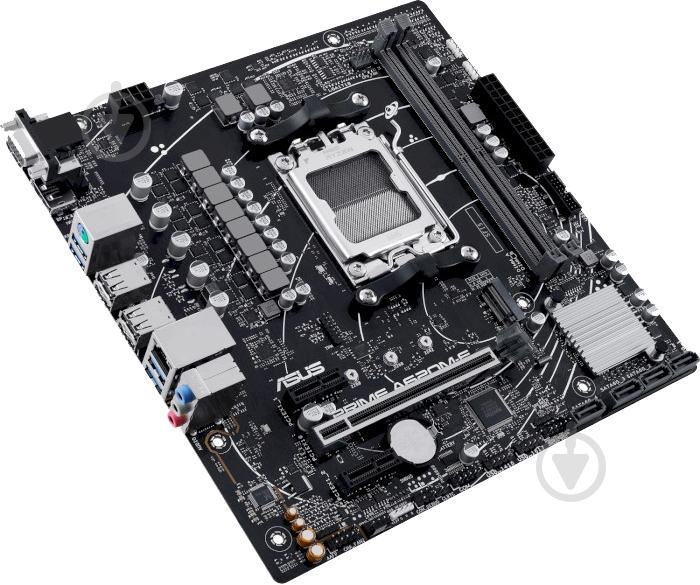 Материнская плата Asus PRIME A620M-E (Socket AM5, AMD A620, micro ATX) - фото 5