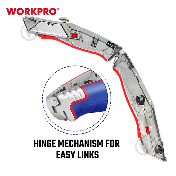 Ніж WORKPRO WP213012 - фото 5 Ніж WORKPRO WP213012 - фото 5