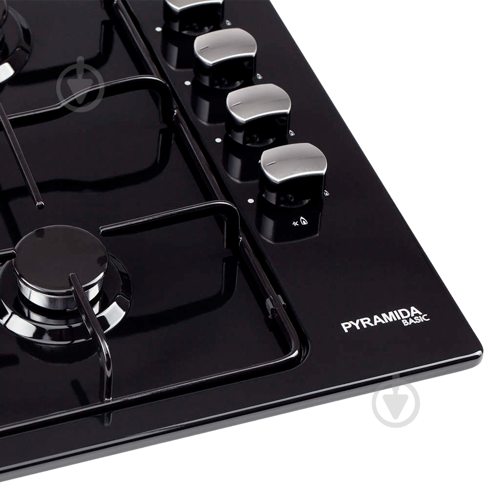 Варочная поверхность газовая Pyramida PSE 641 S BLACK - фото 6 Варочная поверхность газовая Pyramida PSE 641 S BLACK - фото 6