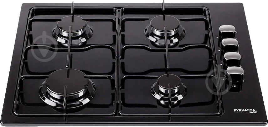 Варочная поверхность газовая Pyramida PSE 641 S BLACK - фото 2 Варочная поверхность газовая Pyramida PSE 641 S BLACK - фото 2