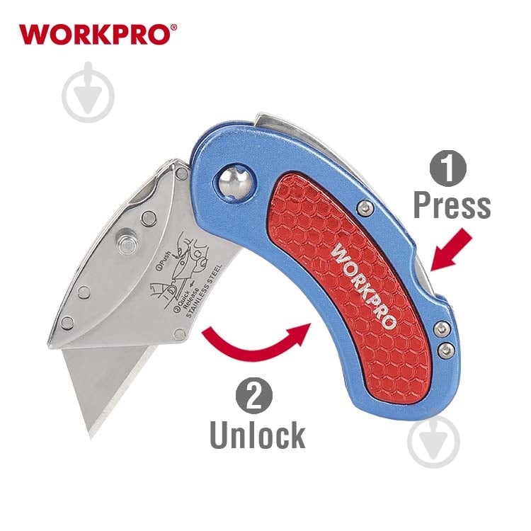 Нож WORKPRO WP211005 - фото 5