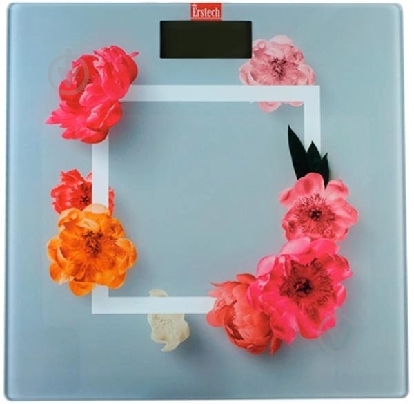 Весы напольные ERSTECH EFS-1802_FLOWERS - фото 1