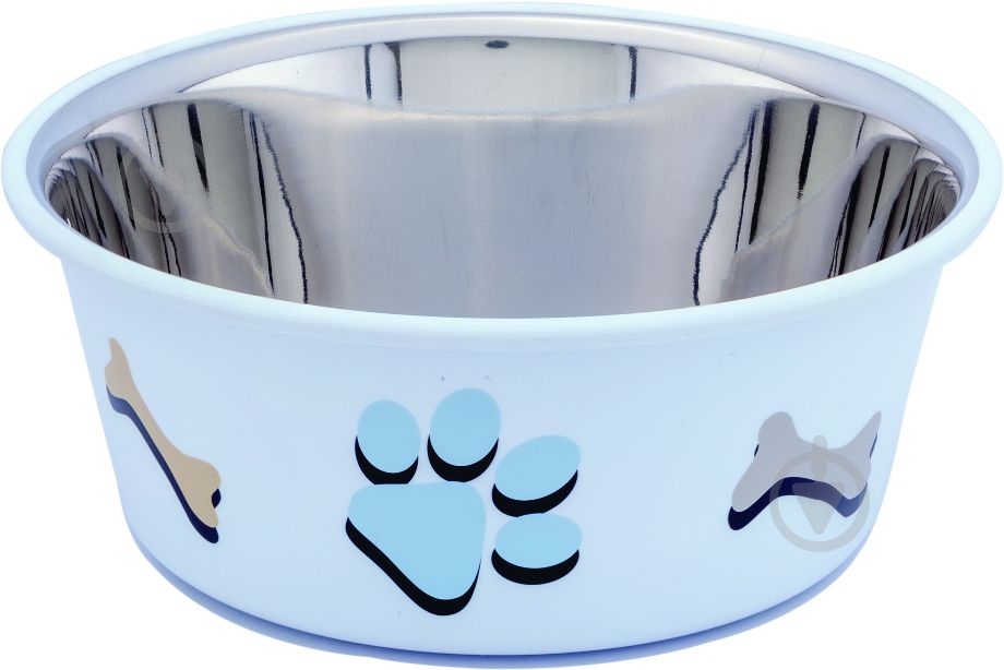 Миска Lilli Pet для собак Pet lunch белая 1900 мл - фото 1 Миска Lilli Pet для собак Pet lunch белая 1900 мл - фото 1