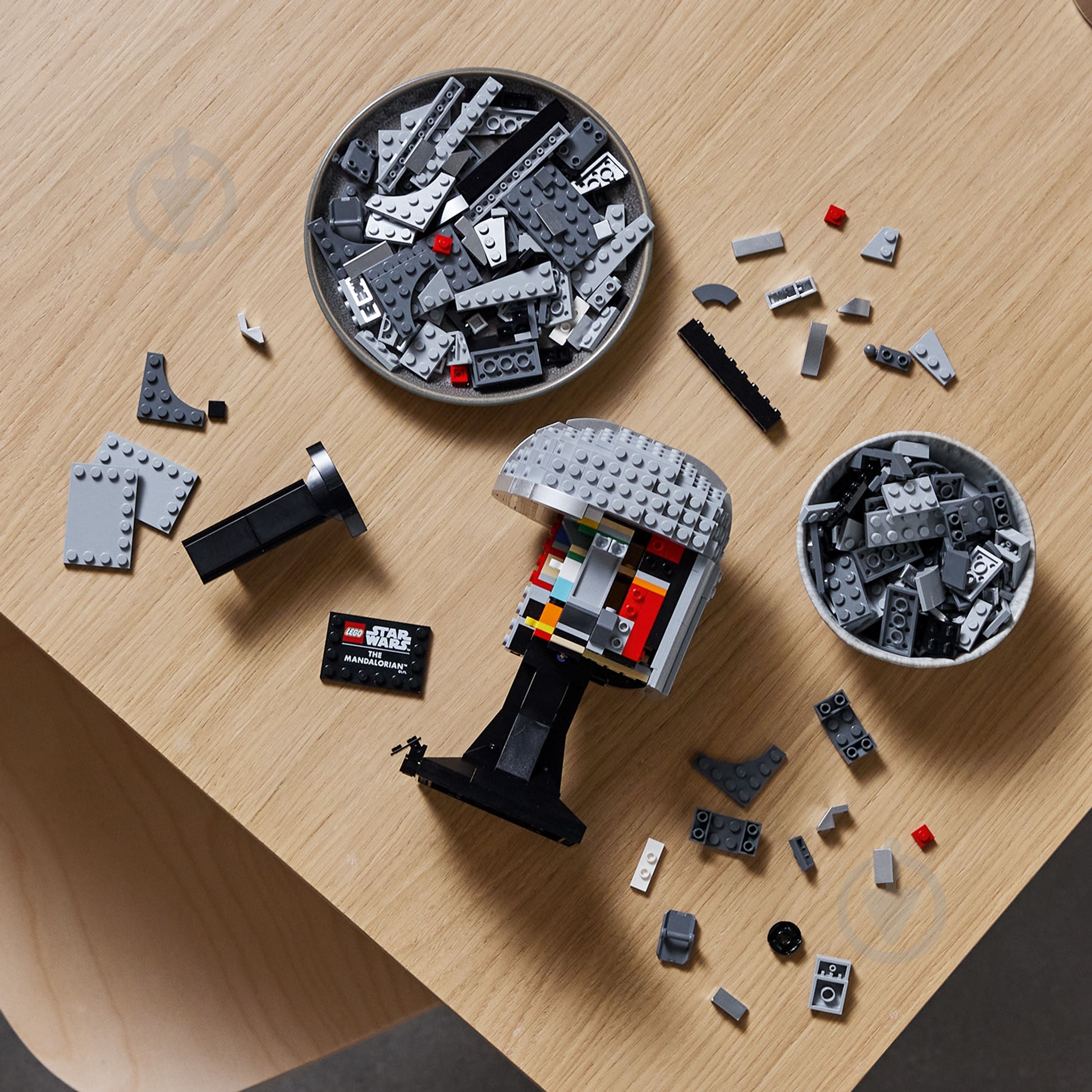 Конструктор LEGO Star Wars Шлем Мандалорца 75328 - фото 6 Конструктор LEGO Star Wars Шлем Мандалорца 75328 - фото 6