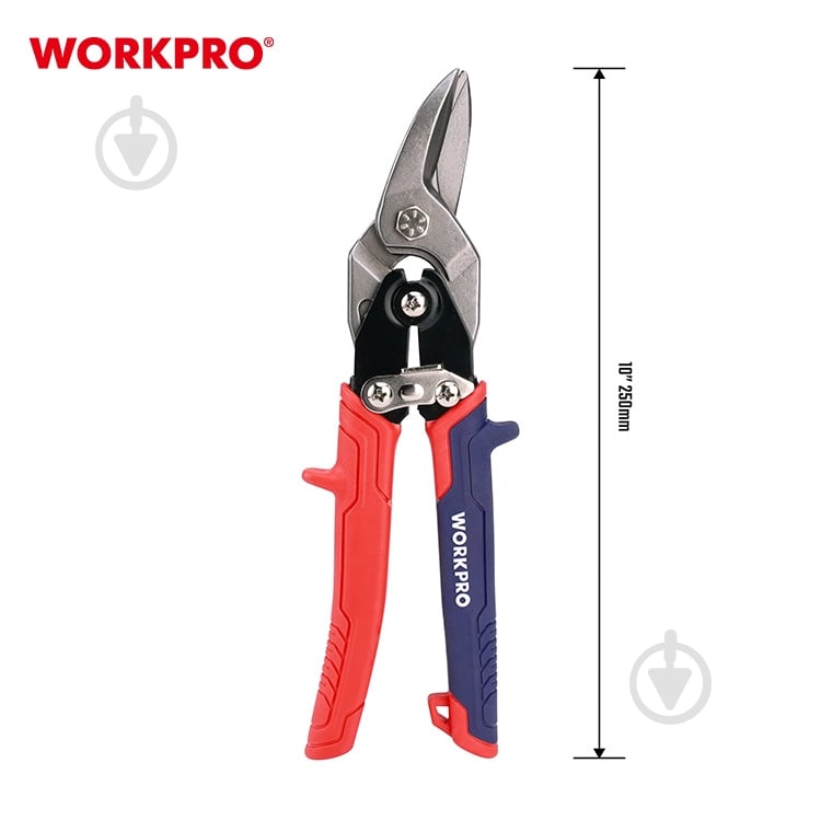 Ножницы по металлу WORKPRO WP214019 - фото 3 Ножницы по металлу WORKPRO WP214019 - фото 3