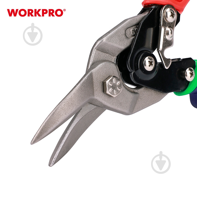 Ножницы по металлу WORKPRO WP214021 - фото 4