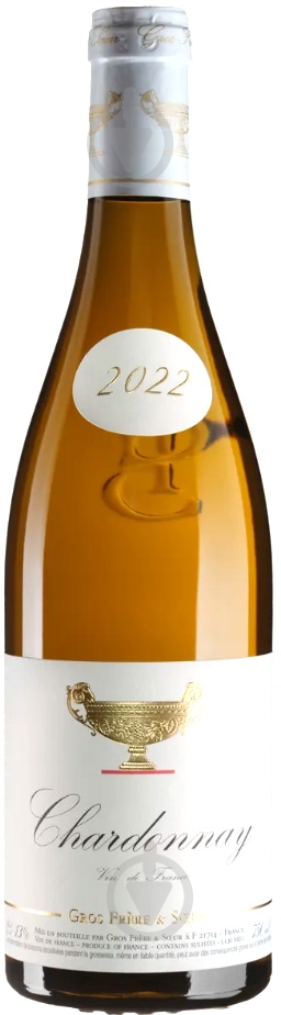 Вино Gros Frere et Soeur Chardonnay 2022 біле сухе 0,75 л - фото 1 Вино Gros Frere et Soeur Chardonnay 2022 біле сухе 0,75 л - фото 1