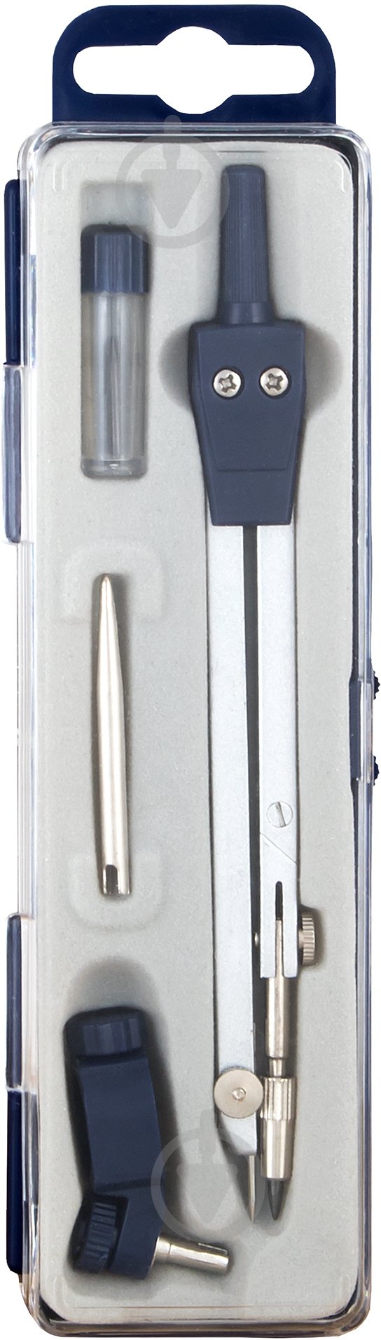 Готовальня 4 предмета E81415 Economix - фото 1 Готовальня 4 предмета E81415 Economix - фото 1