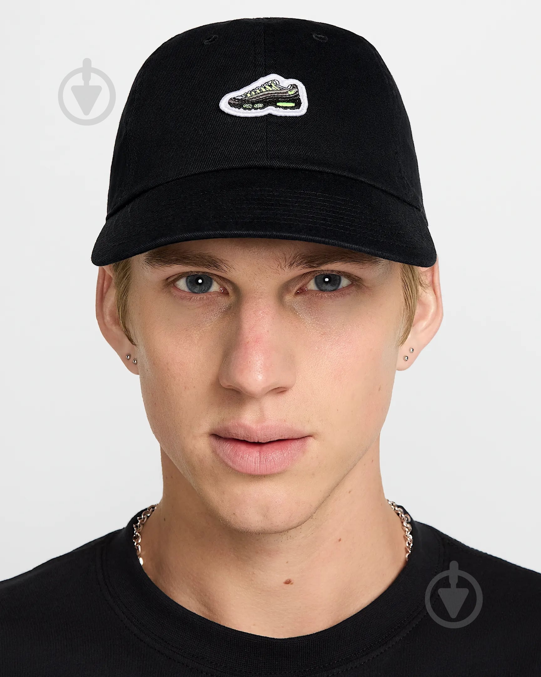 ᐉ Кепка Nike U NK CLUB CAP U CB AM95 PTCH L HJ6984-010 M-L чорний