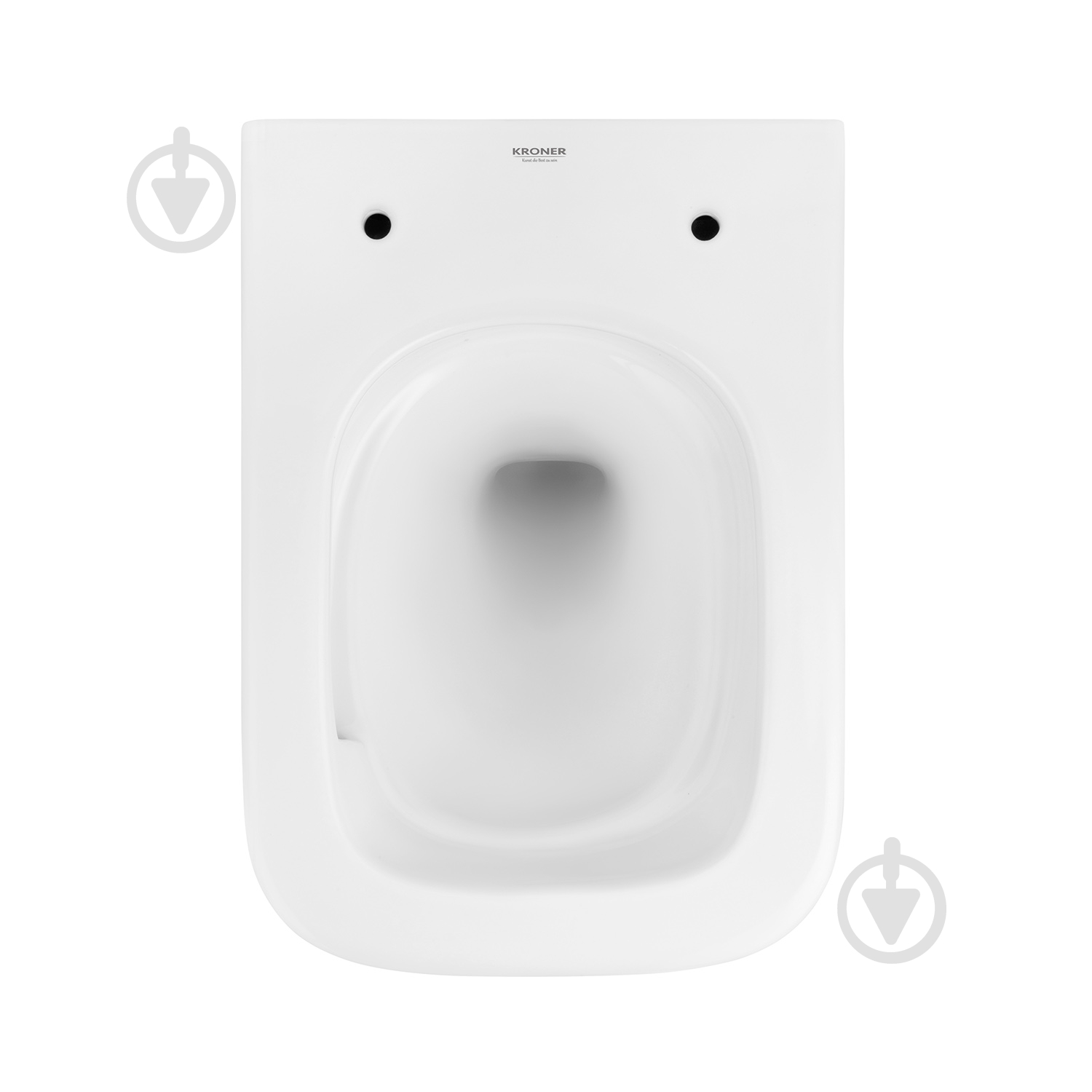 Унитаз подвесной Kroner безободковый Eifel WHI493436 TORNADO с сидением - фото 11