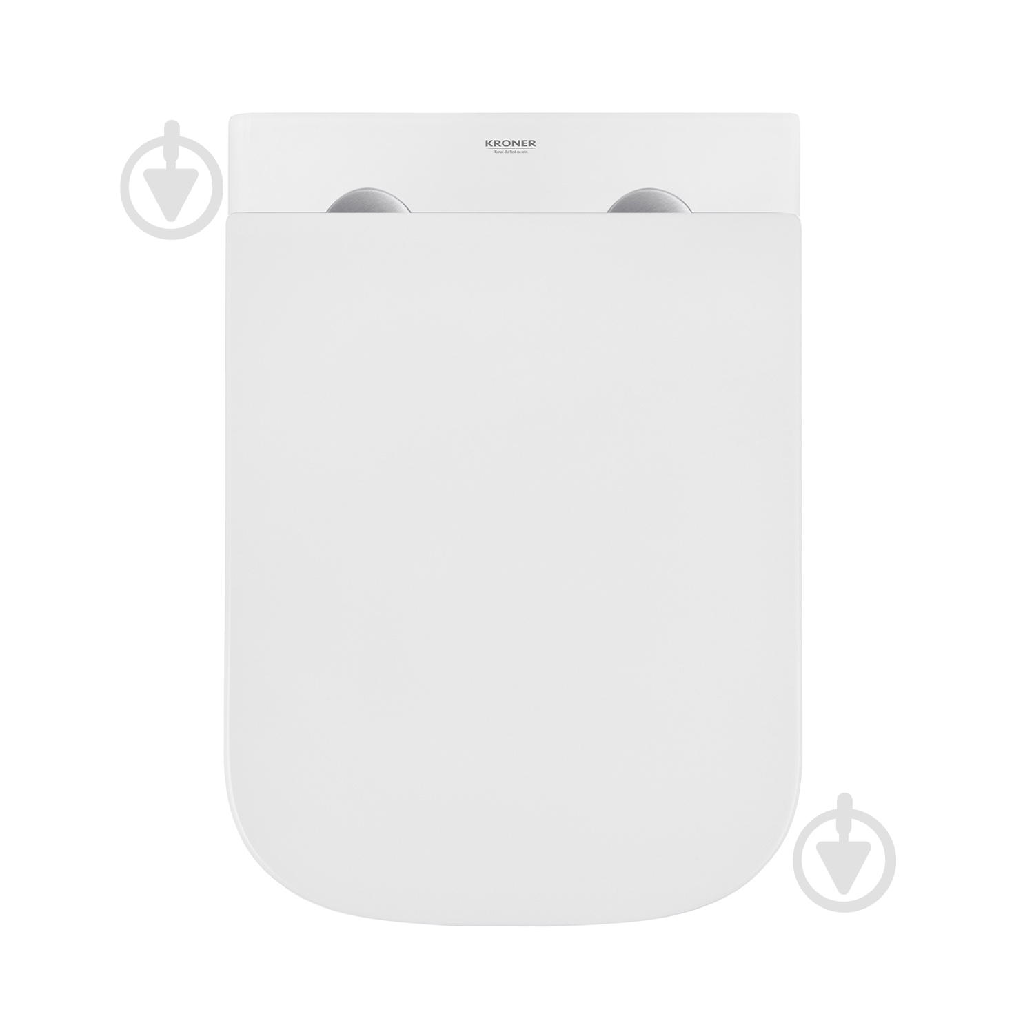 Унитаз подвесной Kroner безободковый Eifel WHI493436 TORNADO с сидением - фото 12