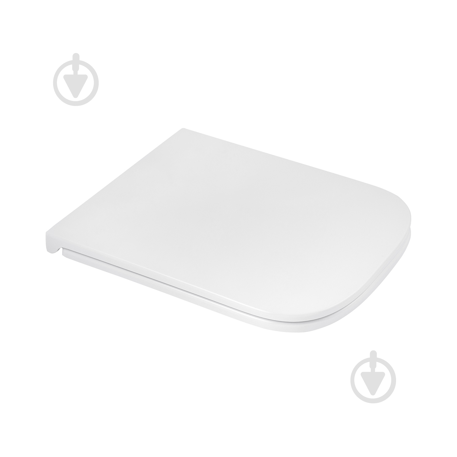 Унитаз подвесной Kroner безободковый Eifel WHI493436 TORNADO с сидением - фото 3