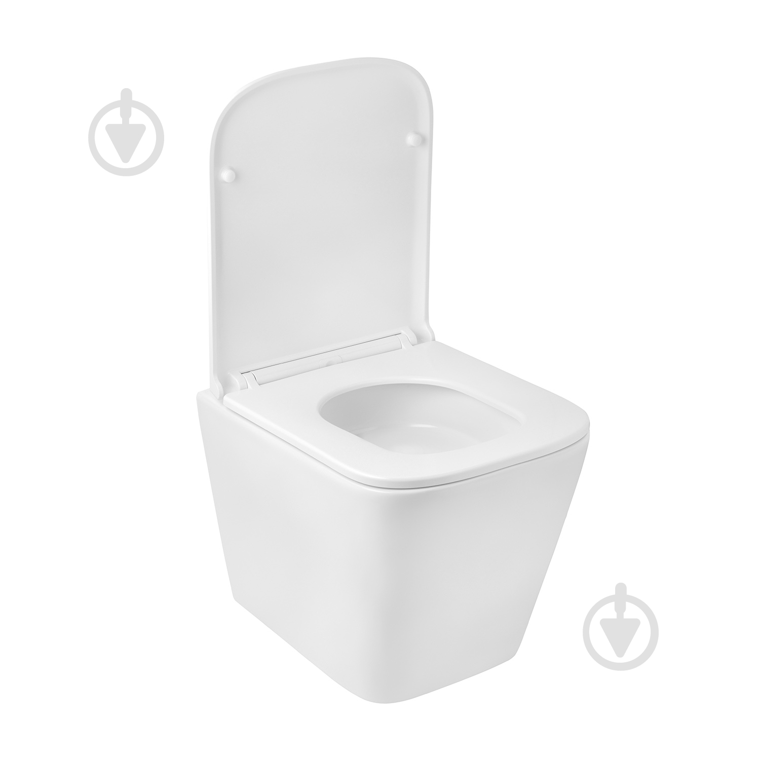 Унитаз подвесной Kroner безободковый Eifel WHI493436 TORNADO с сидением - фото 7