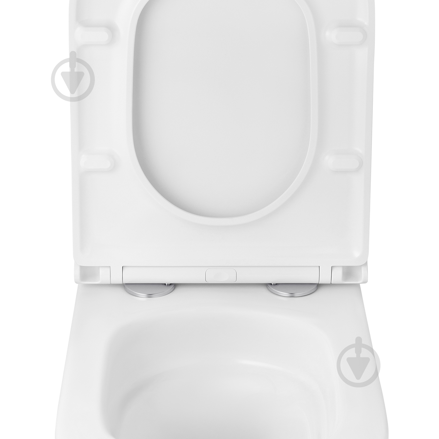 Унитаз подвесной Kroner безободковый Eifel WHI493436 TORNADO с сидением - фото 8