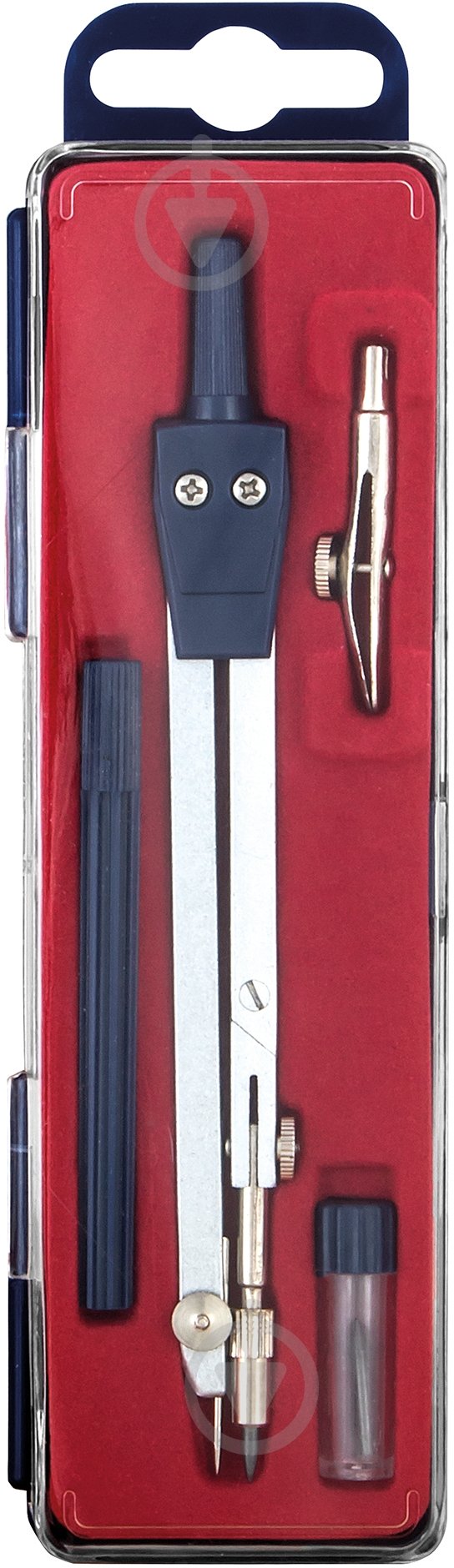 Готовальня 4 предмета E81417 Economix - фото 1 Готовальня 4 предмета E81417 Economix - фото 1