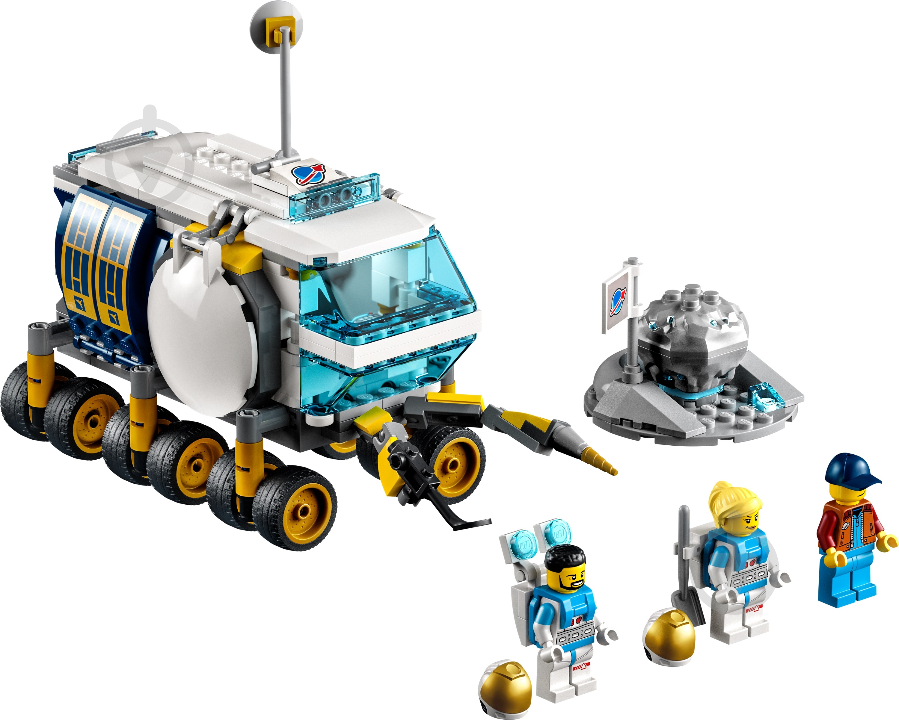 Конструктор LEGO City Луноход 60348 - фото 6