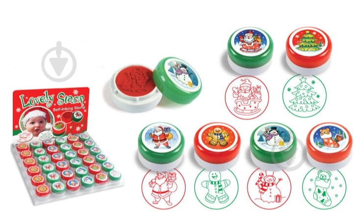 Штамп Malevaro Новый год S17X1 - фото 1 Штамп Malevaro Новый год S17X1 - фото 1