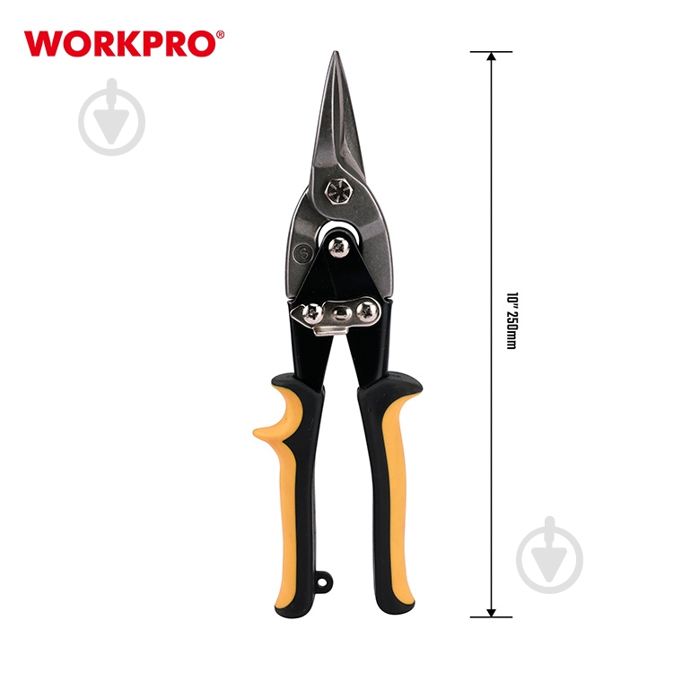 Ножницы по металлу WORKPRO WP214018 - фото 2