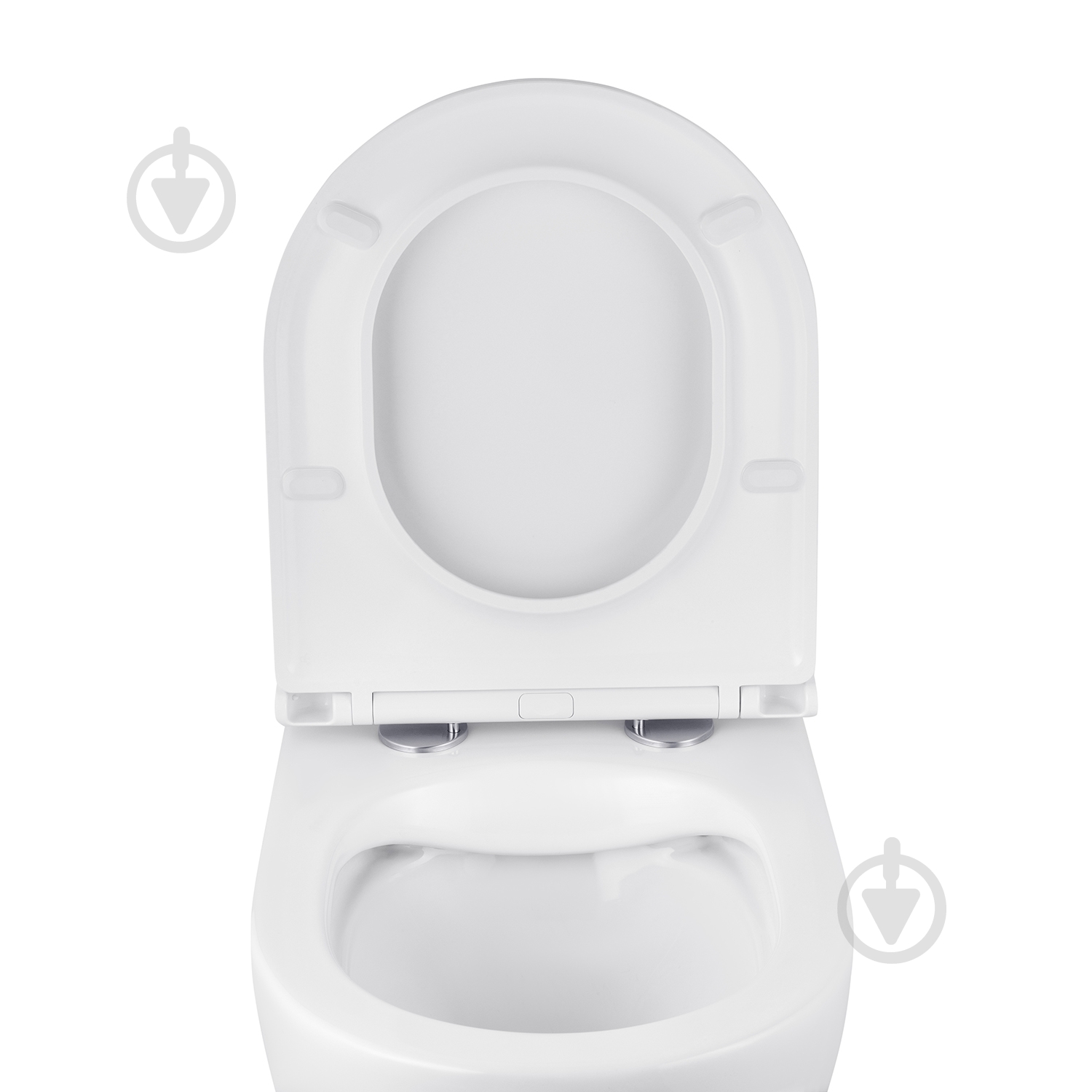 Унитаз подвесной Kroner безободковый Harz WHI493736 RIMLESS с сидением Slim Duroplast / Soft-close / - фото 10 Унитаз подвесной Kroner безободковый Harz WHI493736 RIMLESS с сидением Slim Duroplast / Soft-close / - фото 10