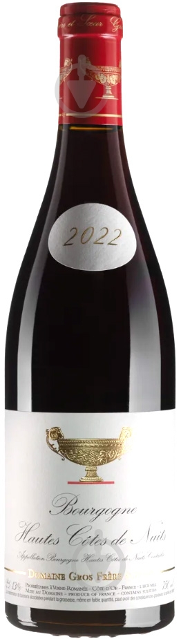 Вино Gros Frere et Soeur Bourgogne 2022 червоне сухе 0,75 л - фото 1 Вино Gros Frere et Soeur Bourgogne 2022 червоне сухе 0,75 л - фото 1
