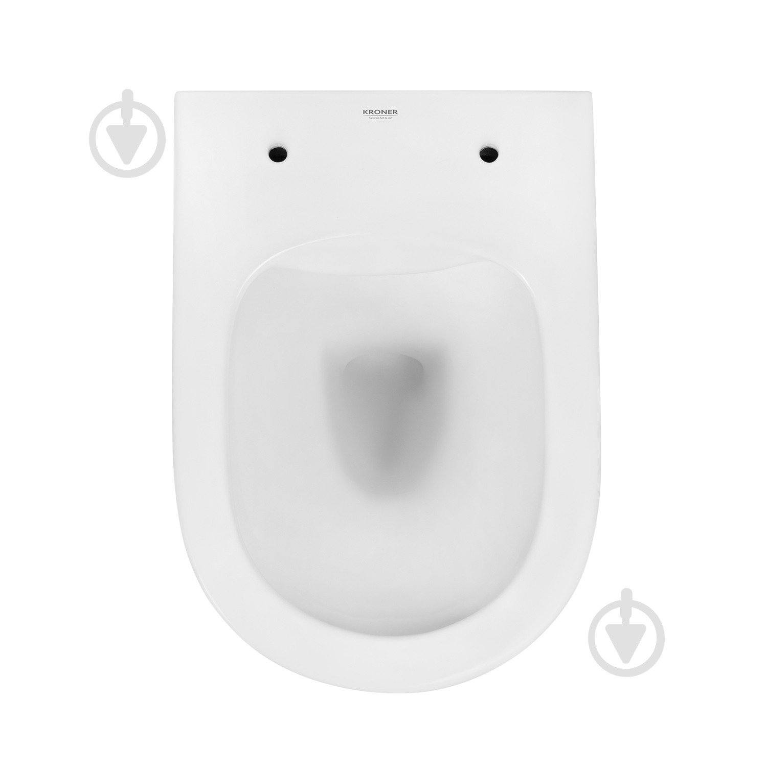 Унитаз подвесной Kroner безободковый Harz WHI523632 RIMLESS с сидением (KH523632WHIR) - фото 12 Унитаз подвесной Kroner безободковый Harz WHI523632 RIMLESS с сидением (KH523632WHIR) - фото 12