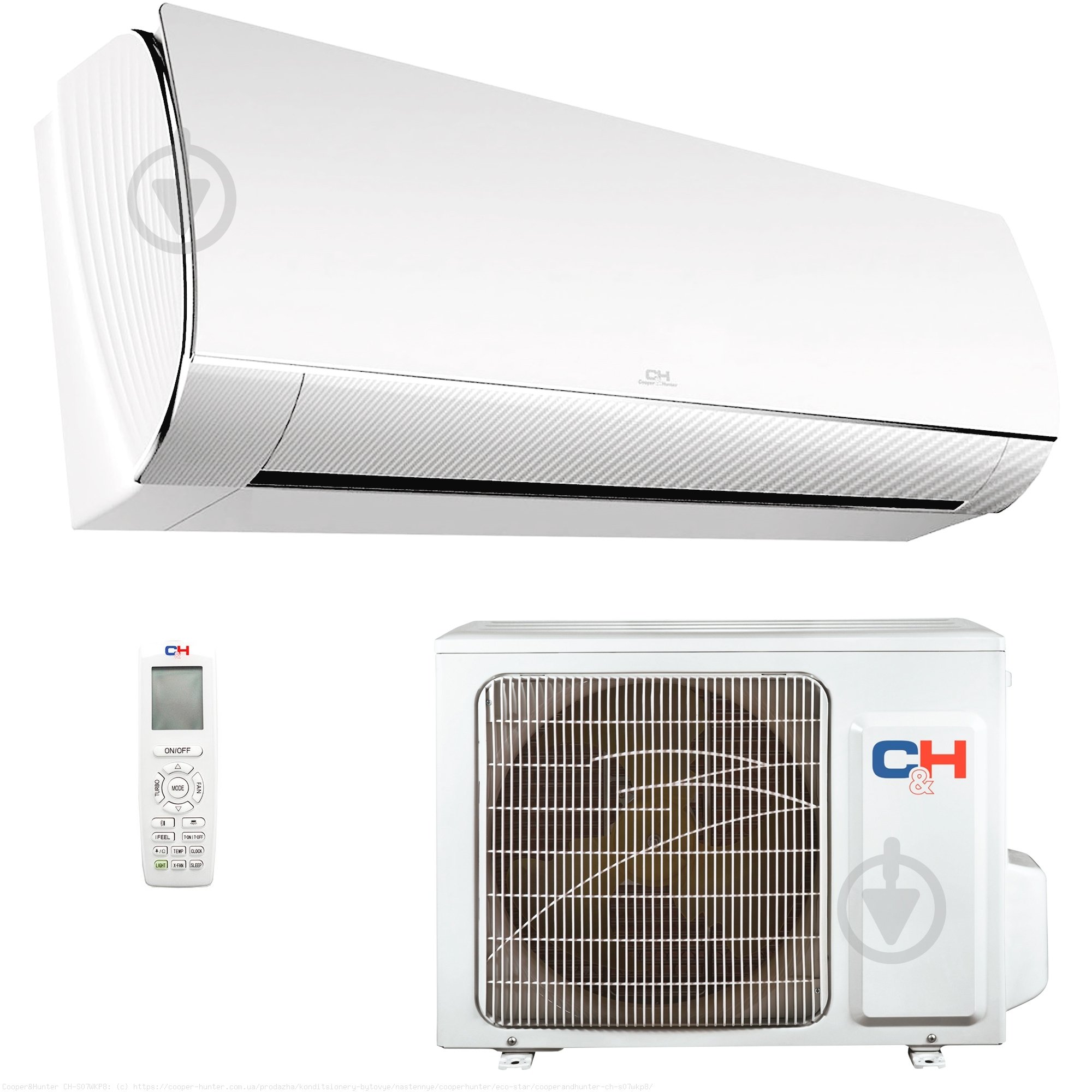Кондиционер Cooper&Hunter CH-S09WKP8 - фото 4