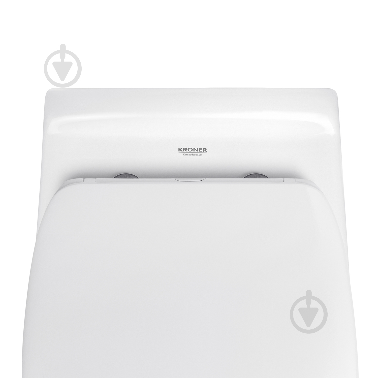 Унітаз підвісний Kroner безобідковий Oker WHI533536 RIMLESS з сидінням (KO533536WHIR) - фото 12