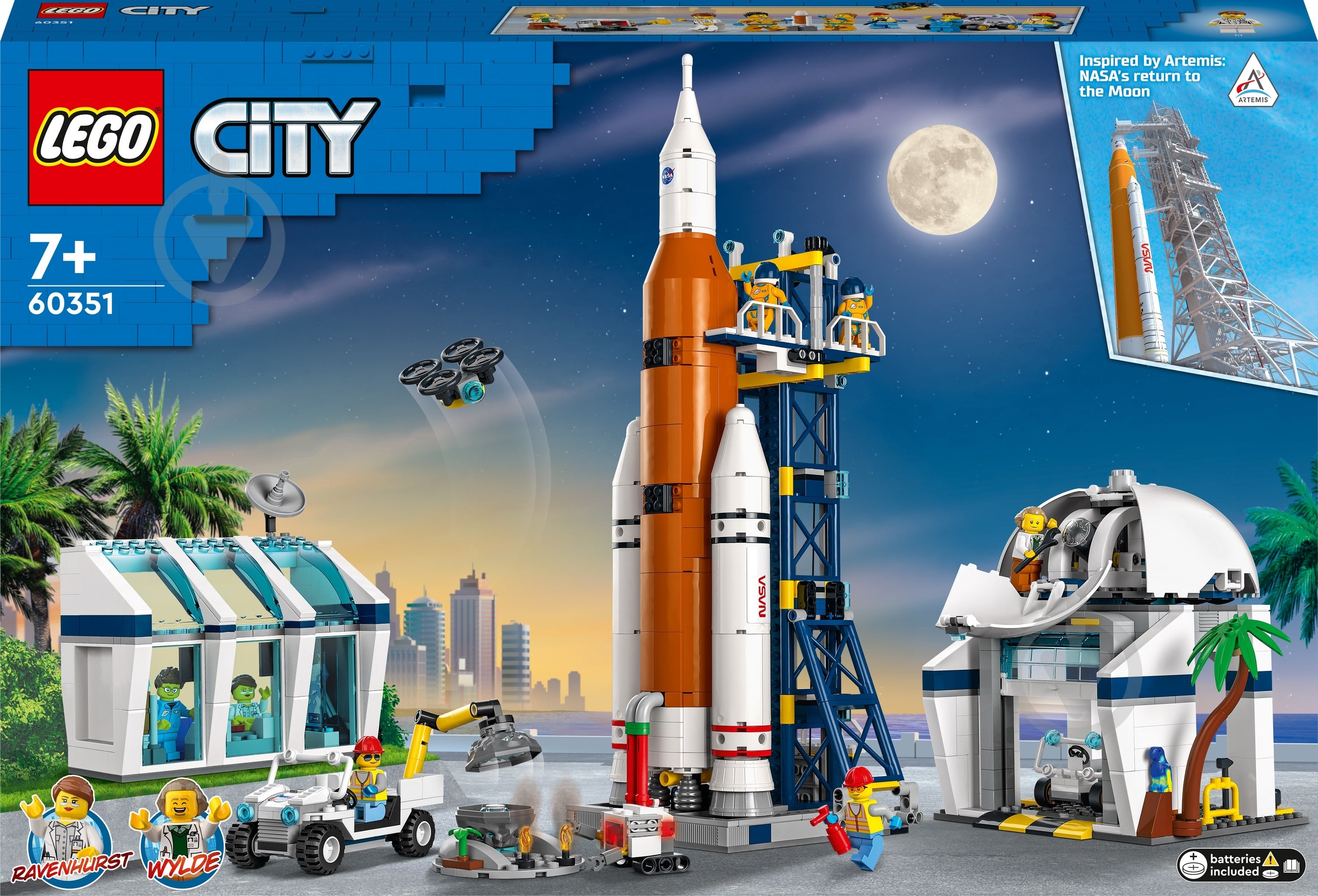 Конструктор LEGO City Космодром 60351 - фото 1