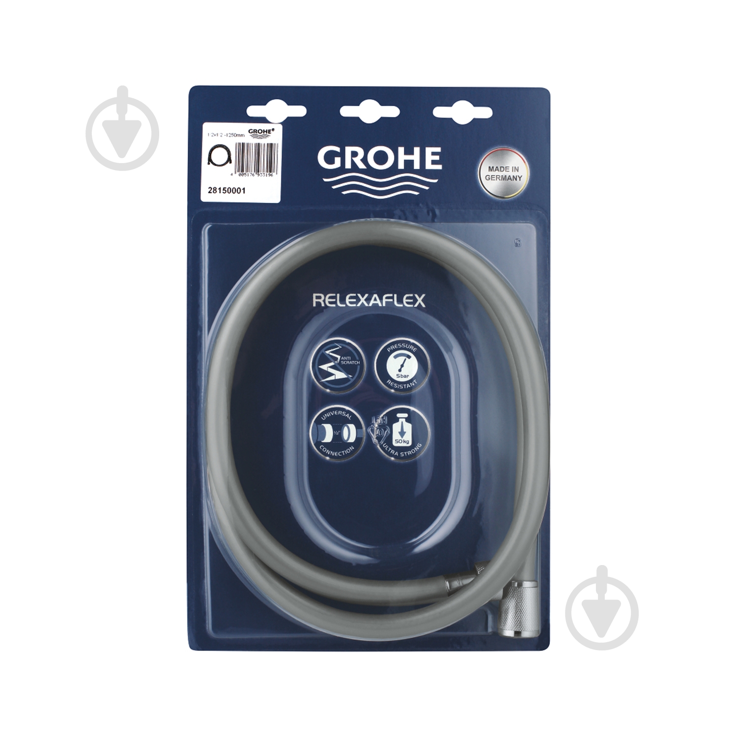 Шланг для душа Grohe Relexaflex 1250 мм 28150001 - фото 4 Шланг для душа Grohe Relexaflex 1250 мм 28150001 - фото 4