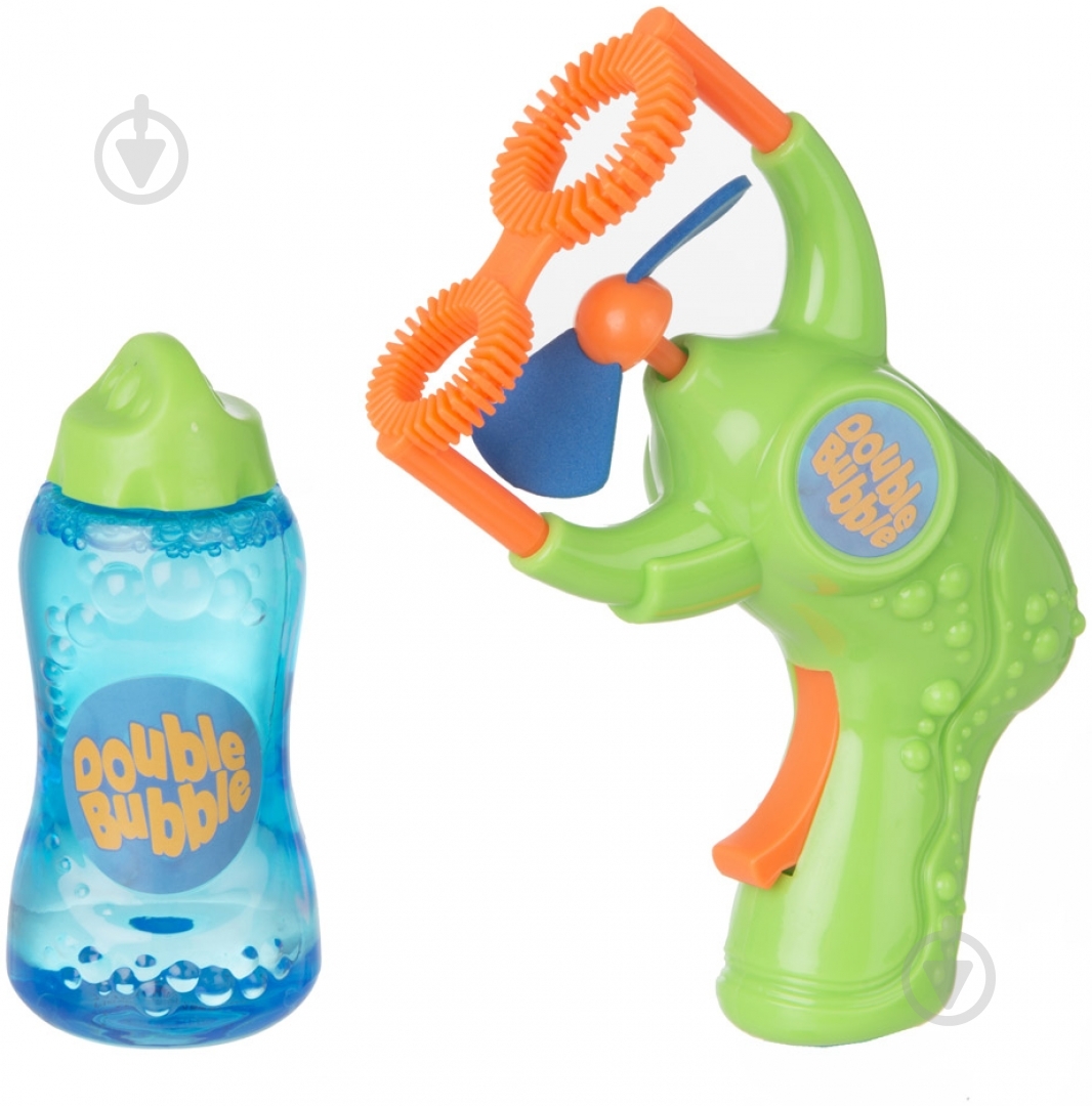 Мыльные пузыри Double Bubble Пистолет 125 мл 1415917 - фото 1
