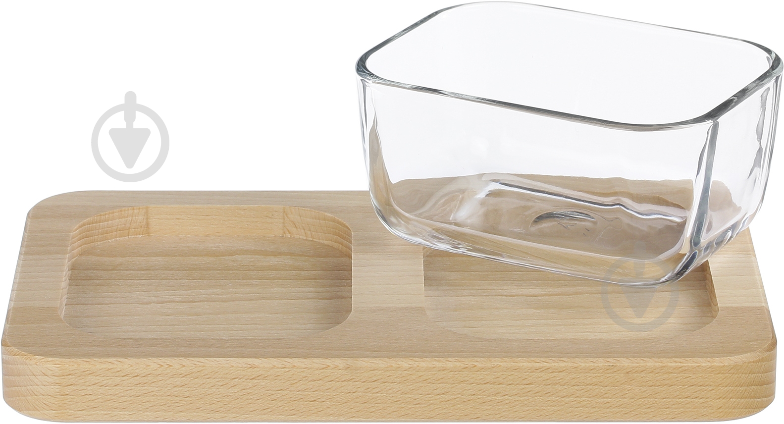 Менажниця Glasmark прямокутна 3 предмети - фото 2 Менажниця Glasmark прямокутна 3 предмети - фото 2