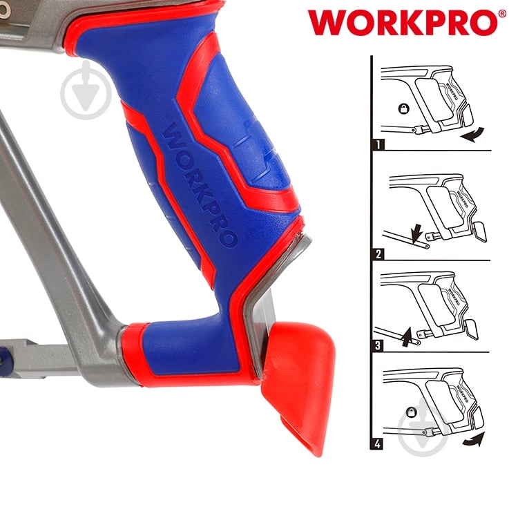 Ножовка по металлу WORKPRO WP215027 - фото 6