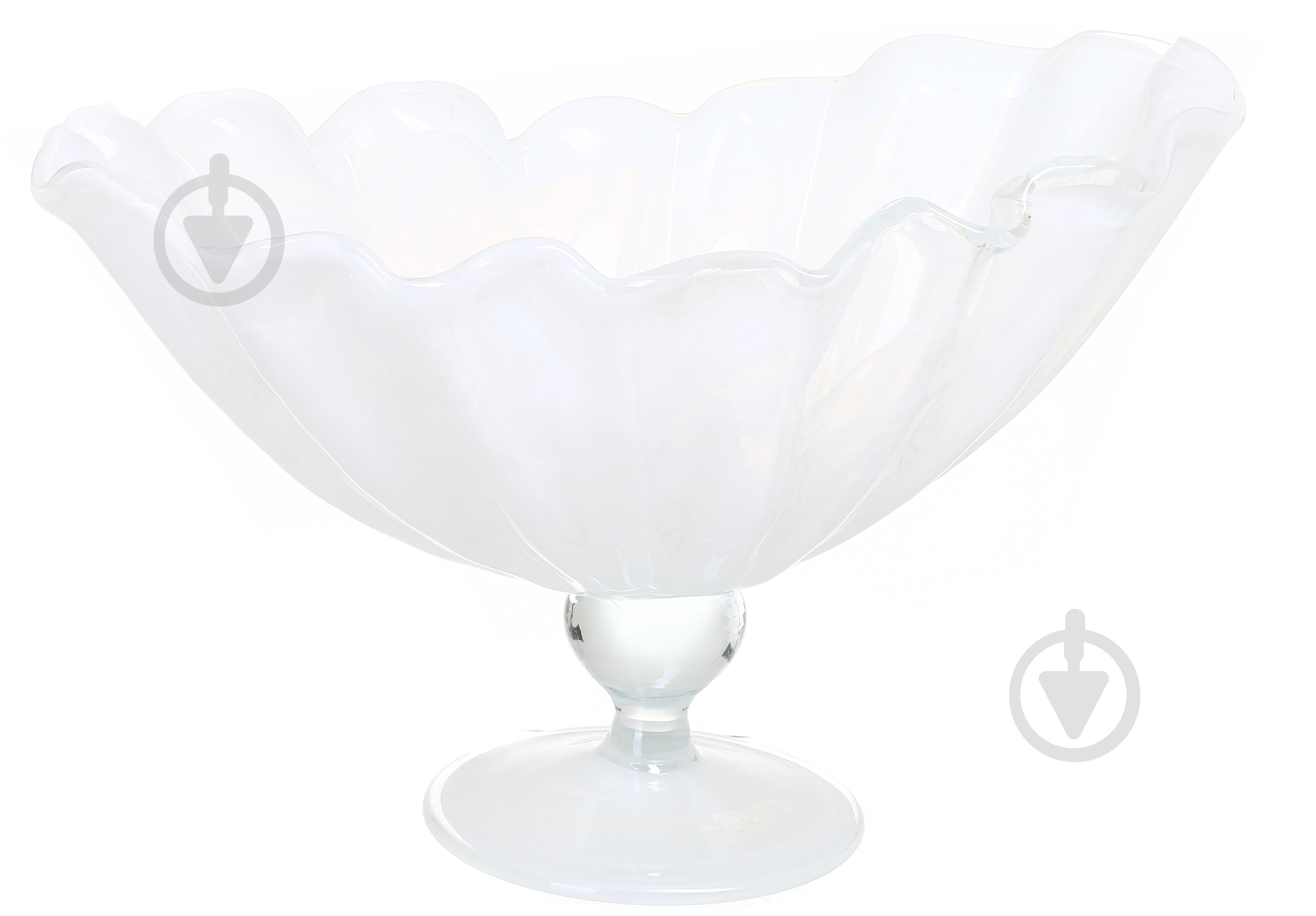 Фруктовница на ножке Antonio Tammaro Barca 52х28х30 см белая - фото 1 Фруктовница на ножке Antonio Tammaro Barca 52х28х30 см белая - фото 1