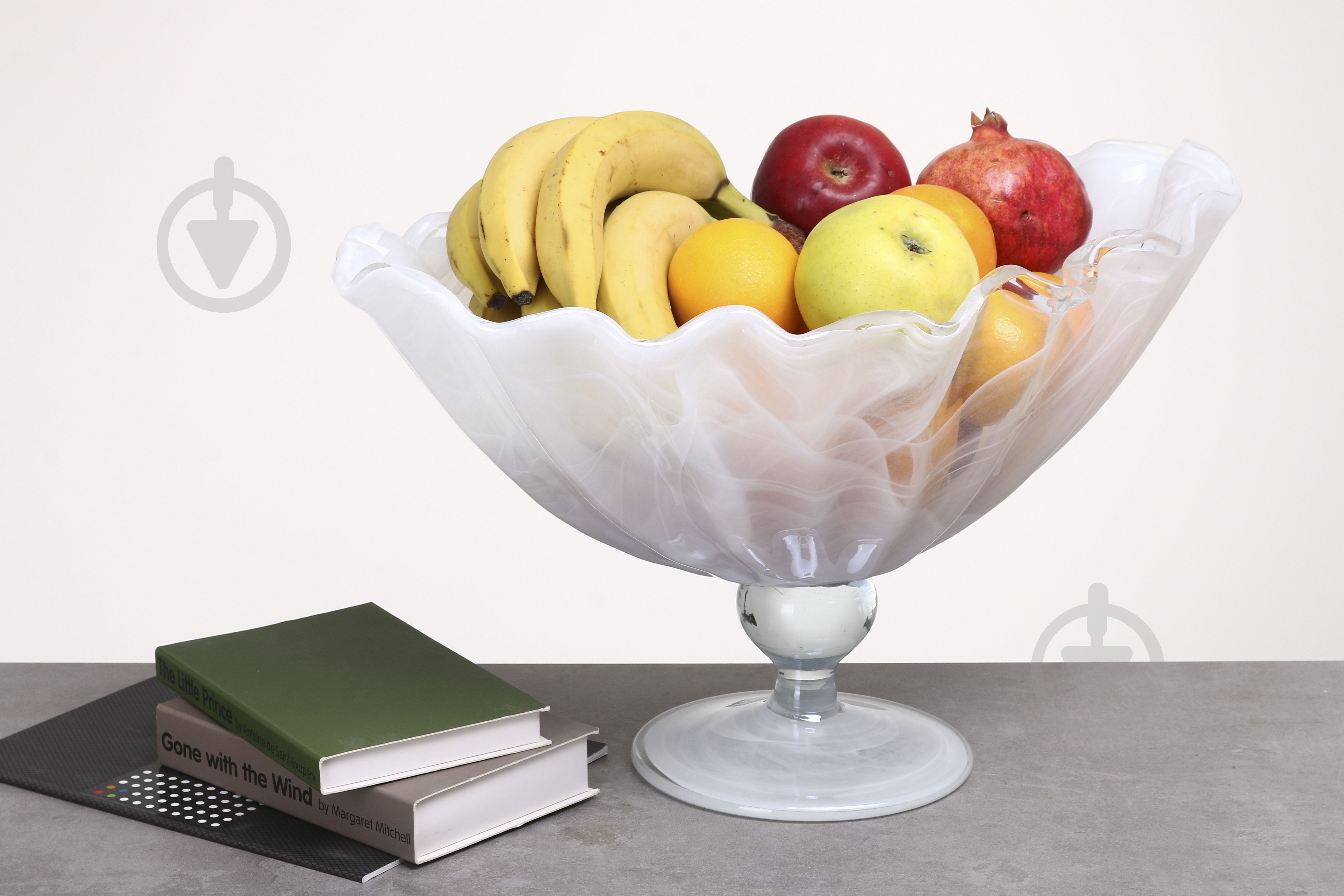 Фруктовница на ножке Antonio Tammaro Barca 52х28х30 см белая - фото 3 Фруктовница на ножке Antonio Tammaro Barca 52х28х30 см белая - фото 3