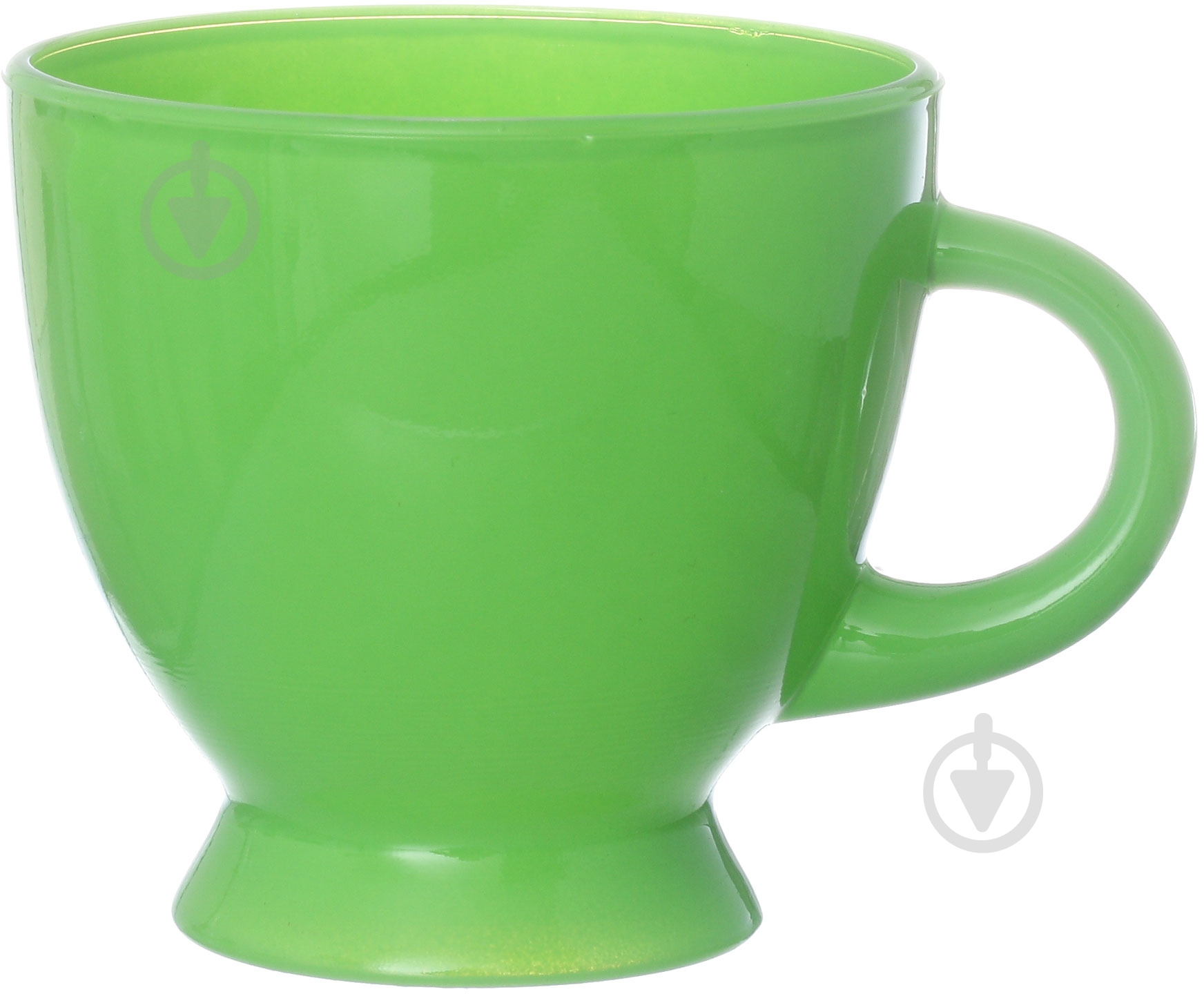 Чашка с блюдцем Glasmark 230 мл зеленая - фото 3 Чашка с блюдцем Glasmark 230 мл зеленая - фото 3