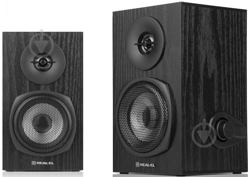 Акустическая система Real-el S-225 2.0 black - фото 3