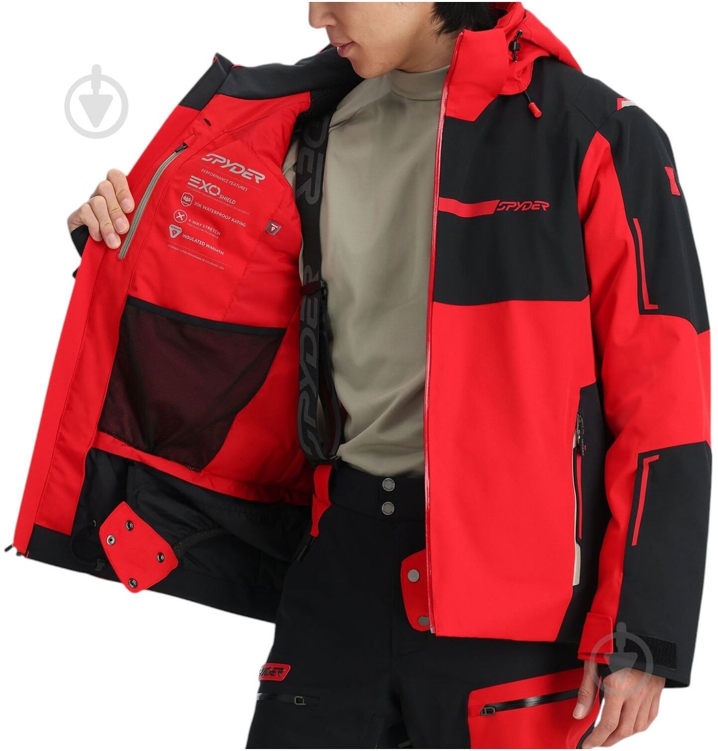 Куртка Spyder Titan 38SA075404-SPR р.2XL красная - фото 4 Куртка Spyder Titan 38SA075404-SPR р.2XL красная - фото 4