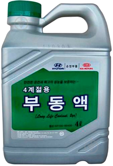 Антифриз Hyundai 07100-00400 до -70 °C концентрат 4 л (07100-00400) - фото 1