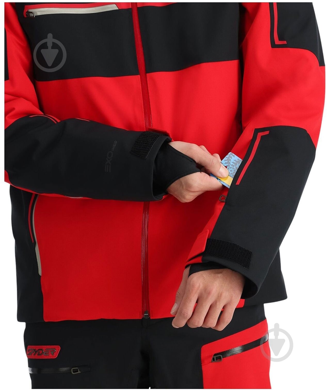 Куртка Spyder Titan 38SA075404-SPR р.M красная - фото 3 Куртка Spyder Titan 38SA075404-SPR р.M красная - фото 3