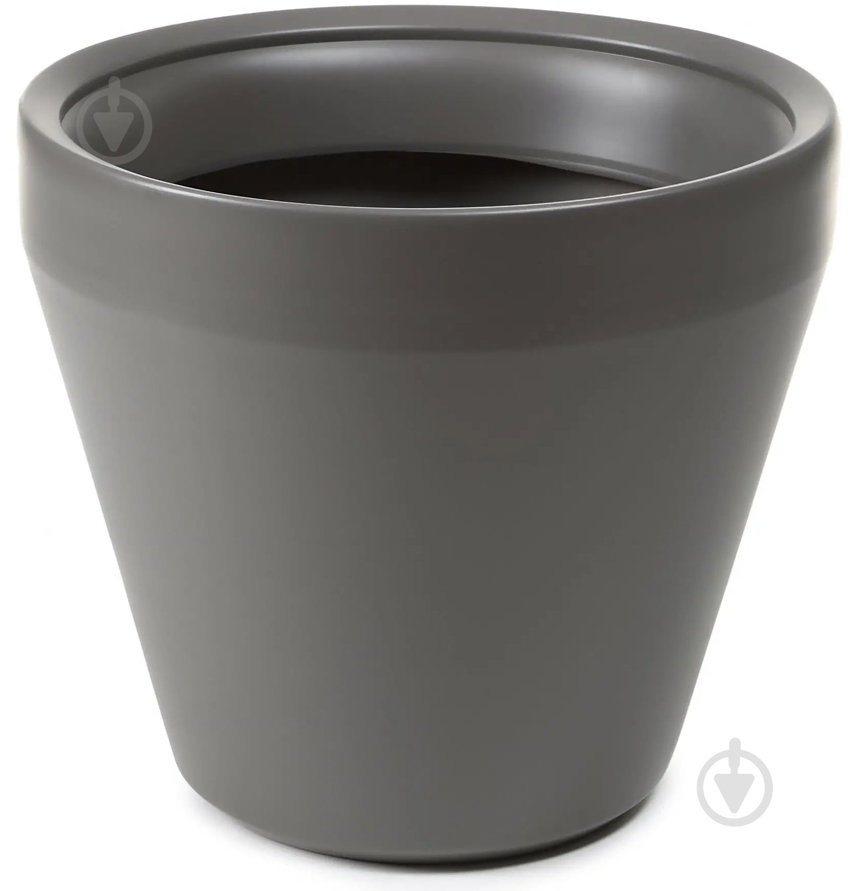 Вазон пластик LIMA 55,4х49,4 см круглий антрацит 86 л Lamela (9826520) - фото 1 Вазон пластик LIMA 55,4х49,4 см круглий антрацит 86 л Lamela (9826520) - фото 1