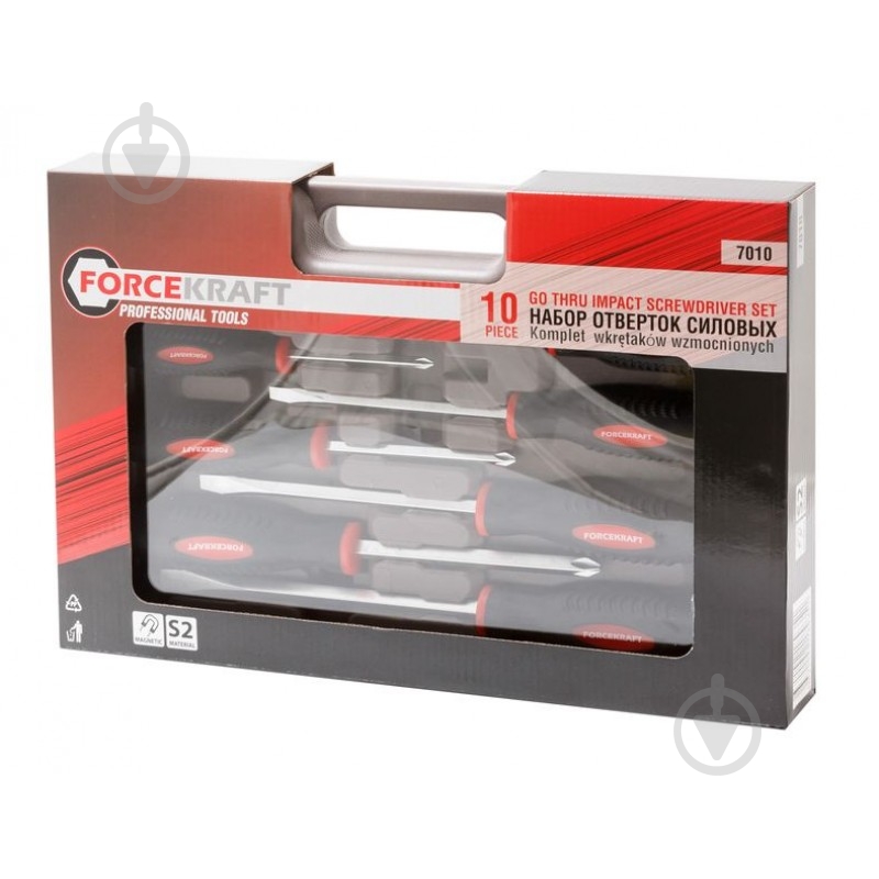 Набор отверток Forcekraft FK-7010 - фото 2