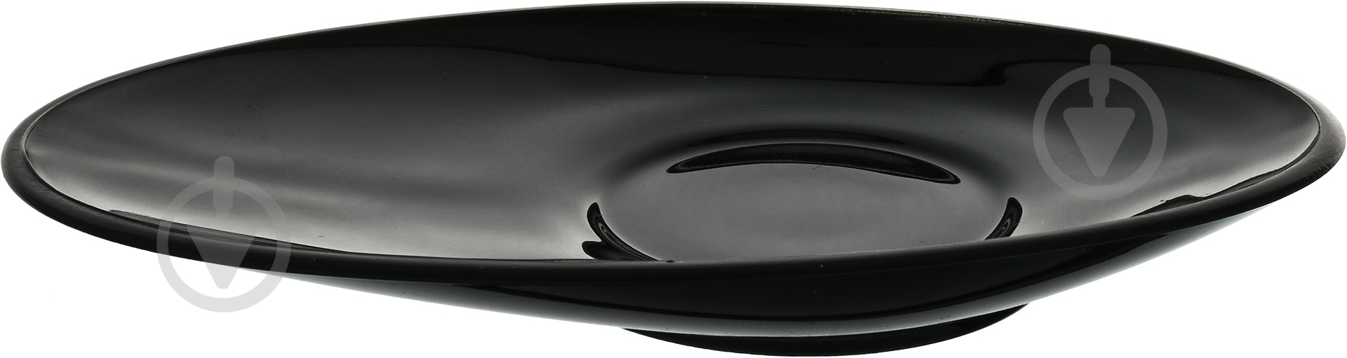 Чашка Glasmark 230 мл с черным блюдцем - фото 4