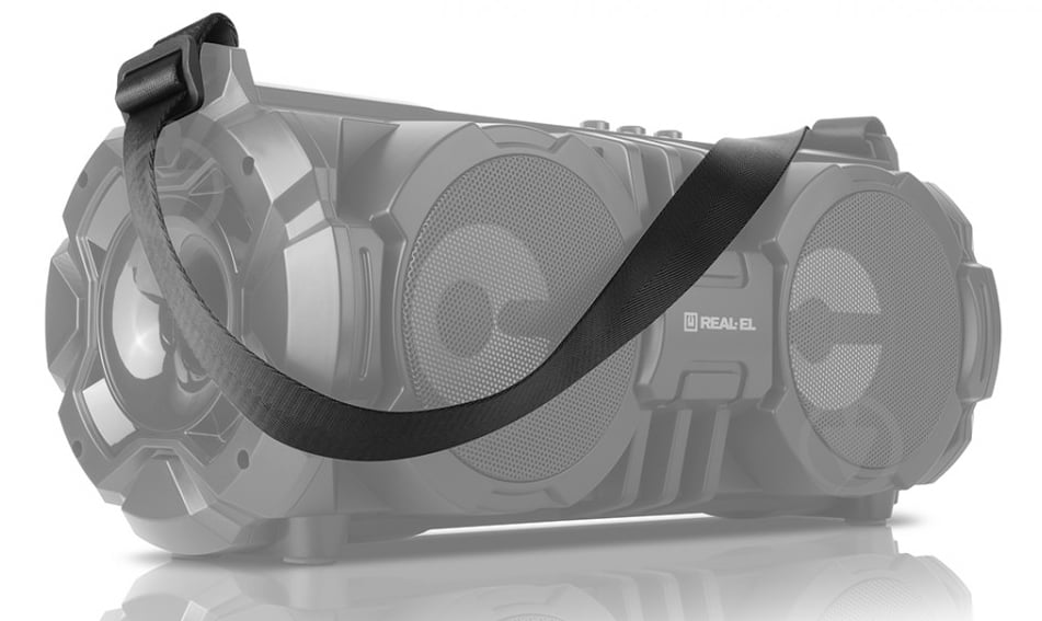 Акустическая система Real-el X-737 Black 2.0 black (EL121600016) - фото 7