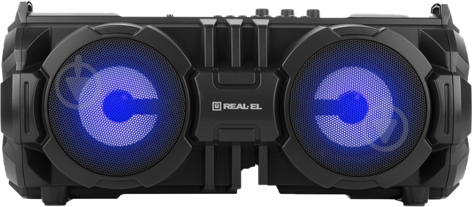 Акустическая система Real-el X-737 Black 2.0 black (EL121600016) - фото 1