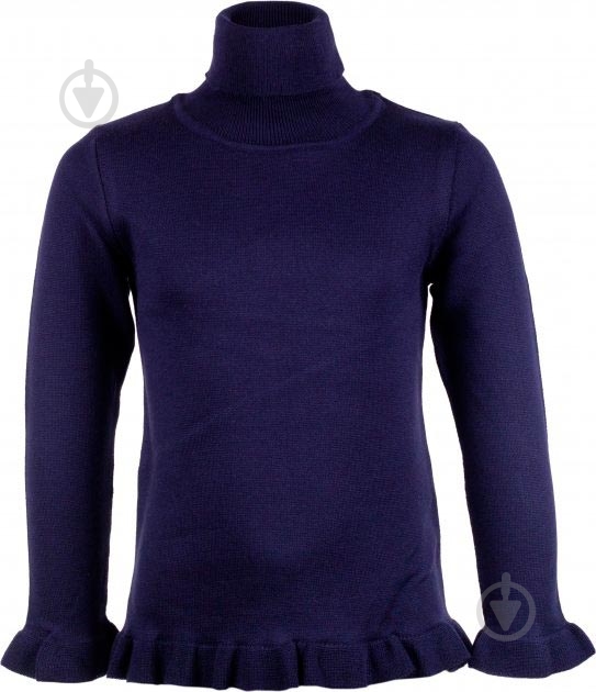 Гольф для девочки FLASH ® р.134 синий 19G009-4-1111 - фото 1